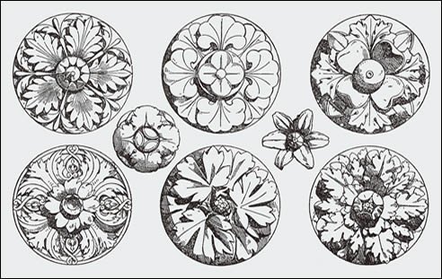 roman-ornamental-rosettes